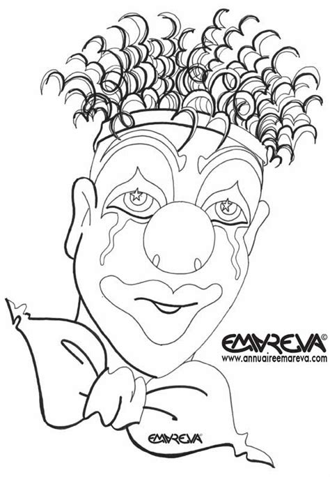 Dessins Gratuits Colorier Coloriage Clown Imprimer