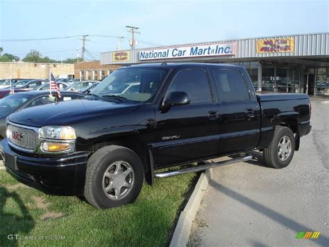 2005 Onyx Black Gmc Sierra 1500 Denali Crew Cab Awd 12049883