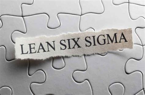 What Is A Lean Six Sigma Consultant Hanstrek