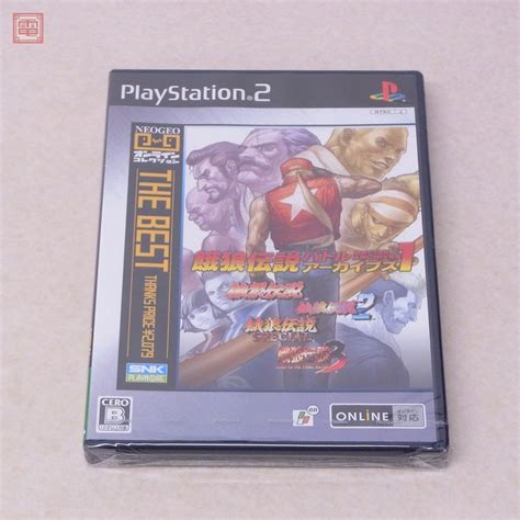 【未使用】未開封 Ps2 プレステ2 餓狼伝説バトルアーカイブズ1 Neogeoオンラインコレクション The Best Snkプレイモア