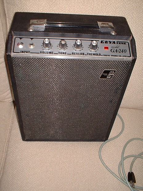 Guyatone Ga 240 Vintage Tube Amp Japan Reverb