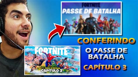 Passe De Batalha Completo CapÍtulo 3 Temporada 1 Fortnite Youtube