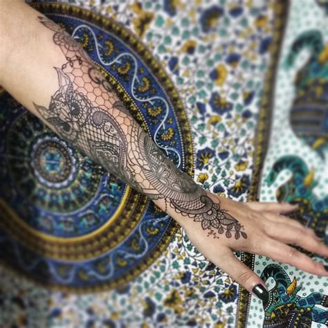 60 Best Lace Tattoo Designs And Meanings Sexy And Stunning 2019