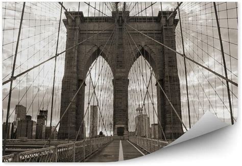 Fototapety Pl Brooklyn Bridge W Nowym Jorku 250x250cm Fizelina