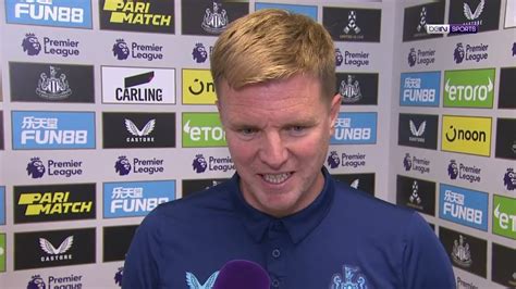 Newcastle United Vs Manchester City 3 3 Eddie Howe Post Match Interview 🔥 Youtube