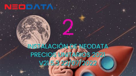 Instalaci N De Neodata Precios Unitarios V