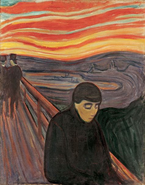 Disperazione Di Edvard Munch Eva Bergamo