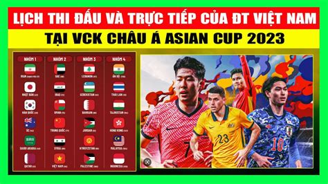 L Ch Thi U Vck Ch U Asian Cup C A I Tuy N Vi T Nam