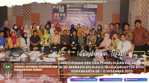 Bimtek Rba Blud Dan Aplikasi E Blud Kabupaten Buol Bimtek Pusdiklat