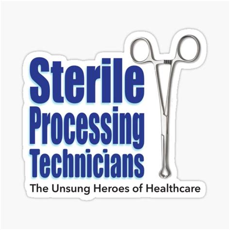 Sterile Processing Unsung Heroes Sticker For Sale By Omahacheeks