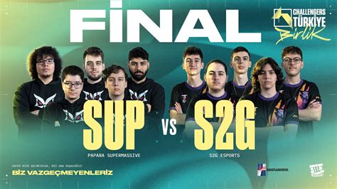 S2G SUP Challengers TR Birlik Ligi Büyük Final 3 Harita