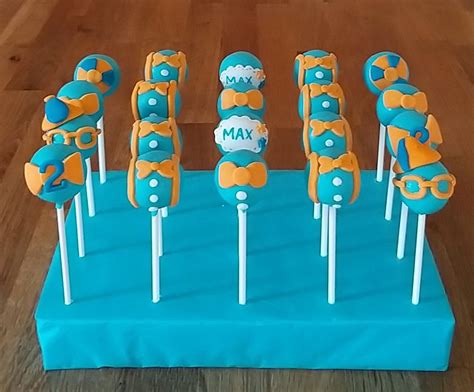 Blippi Themed Cake Pops Peanuts Birthday 2nd Birthday Party Themes