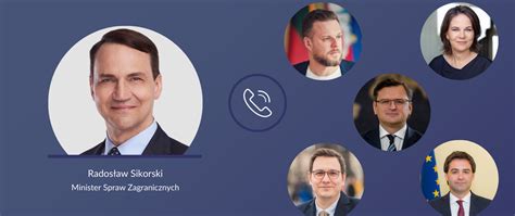 Minister Radosław Sikorski holds a number of phone talks with his counterparts - Ministry of ...