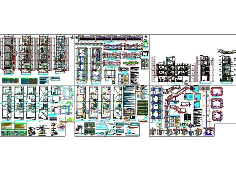 Habita O Multifamiliar Em Autocad Baixar Cad Mb Bibliocad