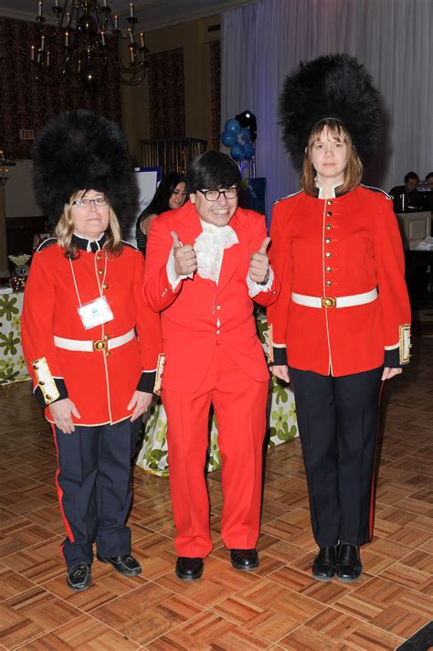 The Guards With Austin Powers Photo Credit George Pimentel