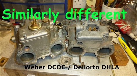 What Are The Similarities And Differences With Weber DCOE And Dellorto