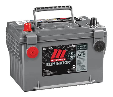 Batterie Motomaster Eliminator Extreme Agm Groupe Dt Adf