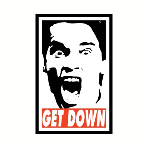 Get Down Arnold Schwarzenegger T Shirt Teepublic