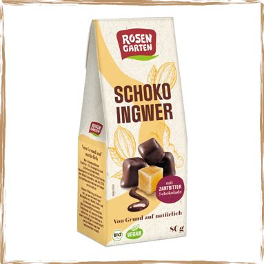 Schoko Ingwer Rosengarten Naturkost