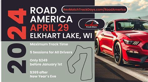 Revmatch 2024 Road America Revmatch Track Days Road America