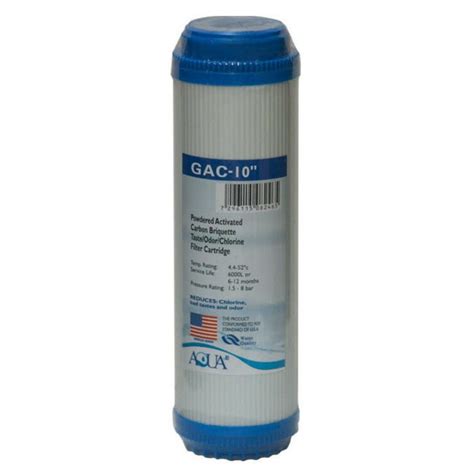 Gac Granular Activated Carbon Filter Cartridge 10″x2 5″ My Aqua Filter™