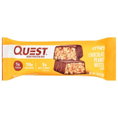 Save On Quest Hero Protein Bar Chocolate Peanut Butter Low Carb Keto