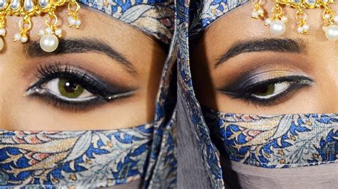 Arab Makeup Dramatic Arabic Eyes Eid Makeup Tutorial Youtube