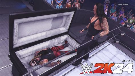 WWE 2K24 Casket Match The Undertaker Vs Bray The Fiend Wyatt PS5