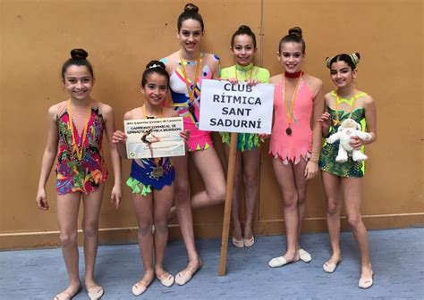 El CR Sant Sadurní classifica tres gimnastes a la final territorial