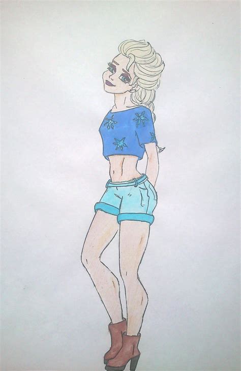 Modern Elsa By Estelior On Deviantart