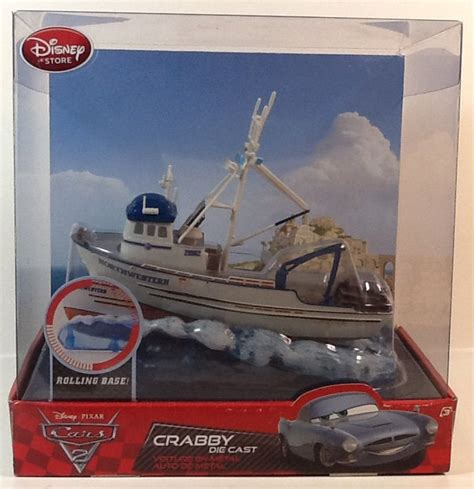 New Vintage Disney Pixar Crabby Die Cast Cars 2 Northwestern Wrolling