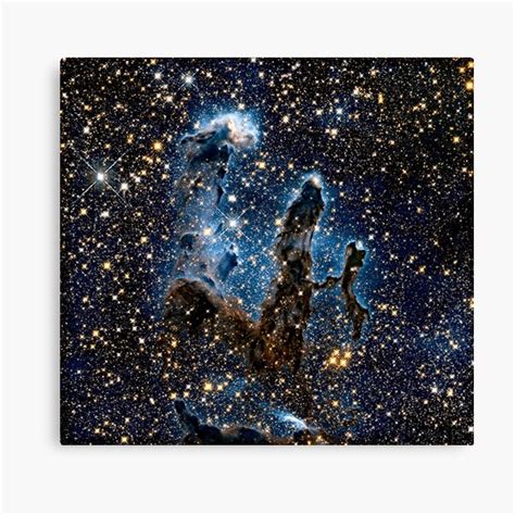 "The Pillars of Creation in infrared light" Canvas Print by ...