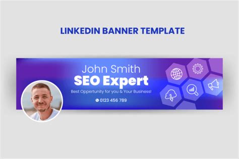 SEO Expert Linkedin Banner Template Graphic by SadaRong · Creative Fabrica