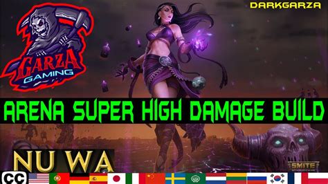 Smite Arena Nu Wa Very High Damage Build Smite Arena Season