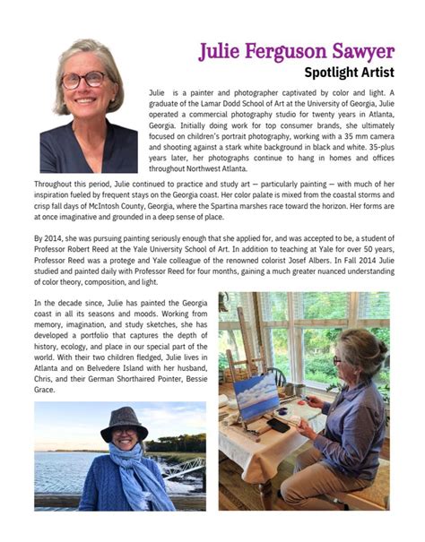 Spotlight Artist Mcintosh Art Association