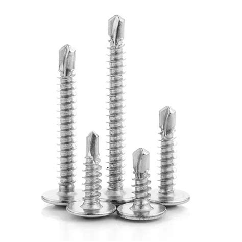 Zinc Wafer Modified Truss Head Tek Self Drilling Sheet Metal Screws