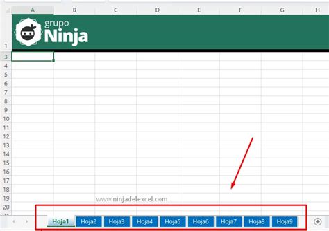 Eliminar Varias Pestañas a la Vez en Excel Ninja del Excel