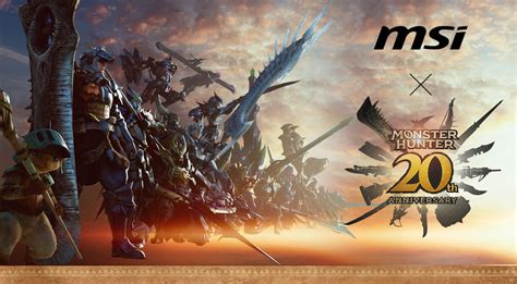 Monster Hunter Fans Listen Up Msi Is Bringing The Games Iconic Red