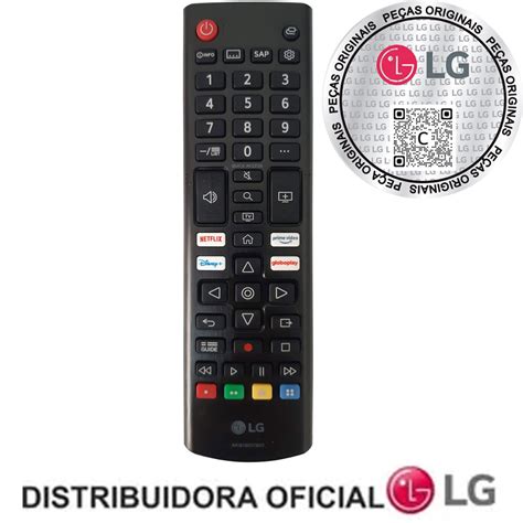 Controle Remoto Tv Smart Lg Akb No Shoptime