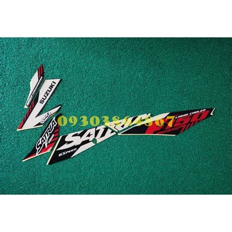 Raider 150 Fi 21 Stock Decal Sticker SATRIA VERSION Lazada PH