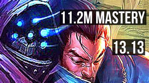 Jax Vs Yasuo Top 112m Mastery 1700 Games 7 Solo Kills 912