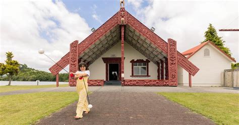 Traditional Maori House