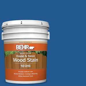 BEHR 5 Gal S G 570 Sapphire Lace Solid Color House And Fence Exterior