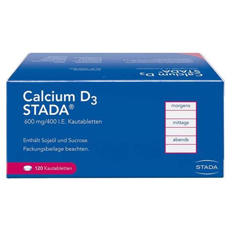 Calcium D Stada Mg I E Kautabletten St Bei Aponeo Kaufen