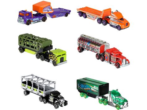 Pista HOT WHEELS Sort Camiões de Pista Idade Mínima Anos x x cm Artigo Sortido