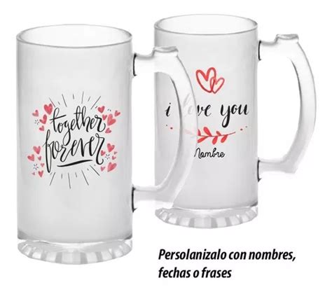 Tarros Cerveceros Personalizados San Valentin Aniversario