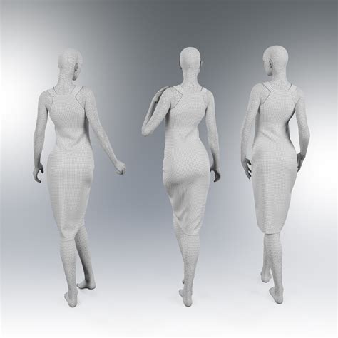 Woman Mannequin 3d Model