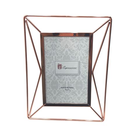 Porta Retrato Rose Gold X Ambiente House Decora Es