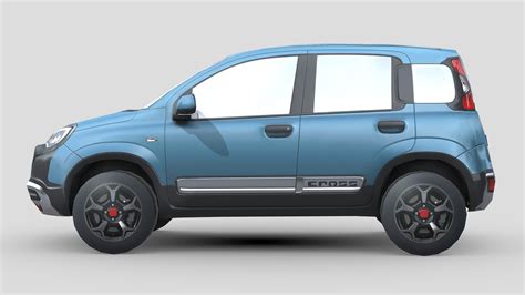 3D Fiat Panda Cross 2021 Model TurboSquid 2149850