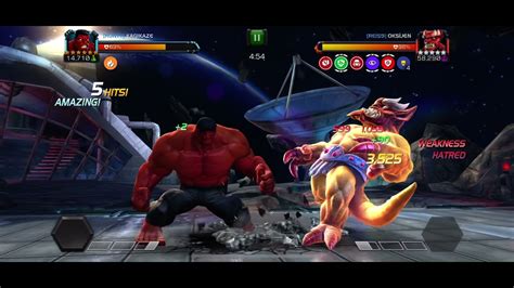 6 R2 Red Hulk Vs 5 R5 Mangog Aw Boss Youtube